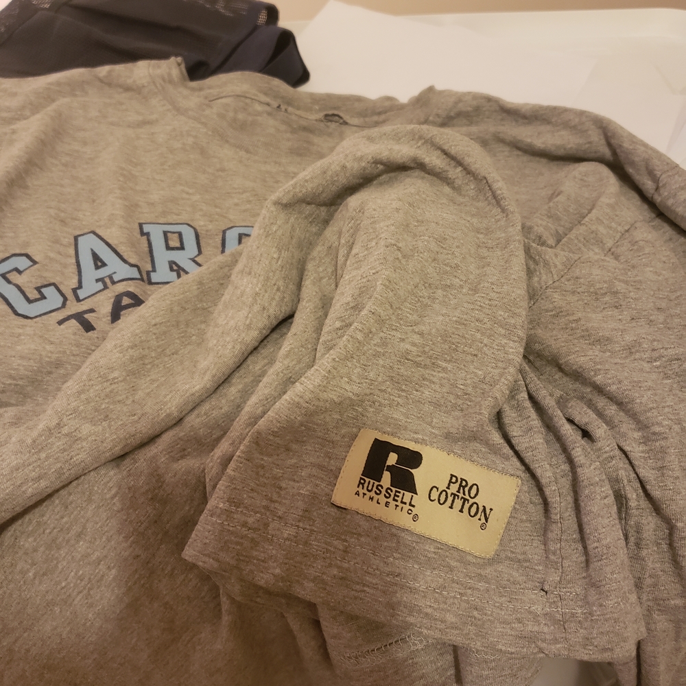 Russell Athletic Gray Long Sleeve Tee